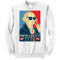 George Washington Party Like Its 1776 Sweatshirt