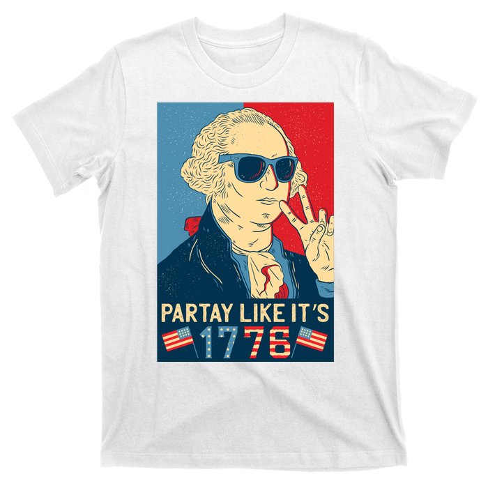 George Washington Party Like Its 1776 T-Shirt