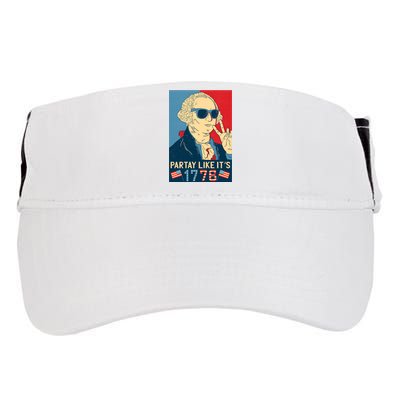 George Washington Party Like Its 1776 Adult Drive Performance Visor