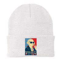 George Washington Party Like Its 1776 Knit Cap Winter Beanie