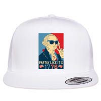 George Washington Party Like Its 1776 Flat Bill Trucker Hat