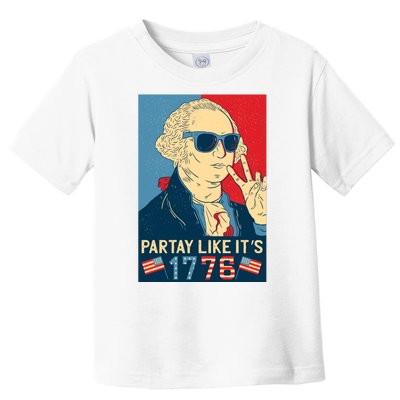 George Washington Party Like Its 1776 Toddler T-Shirt