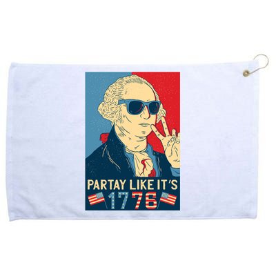 George Washington Party Like Its 1776 Grommeted Golf Towel