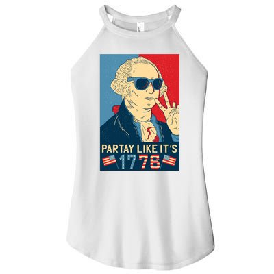 George Washington Party Like Its 1776 Women’s Perfect Tri Rocker Tank