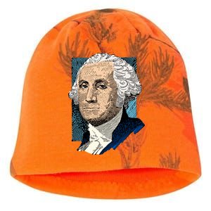 George Washington Portrait Kati - Camo Knit Beanie