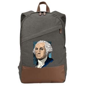 George Washington Portrait Cotton Canvas Backpack