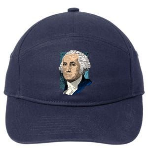 George Washington Portrait 7-Panel Snapback Hat