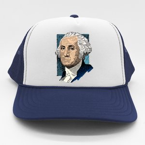 George Washington Portrait Trucker Hat