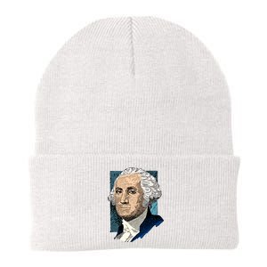 George Washington Portrait Knit Cap Winter Beanie