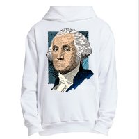 George Washington Portrait Urban Pullover Hoodie