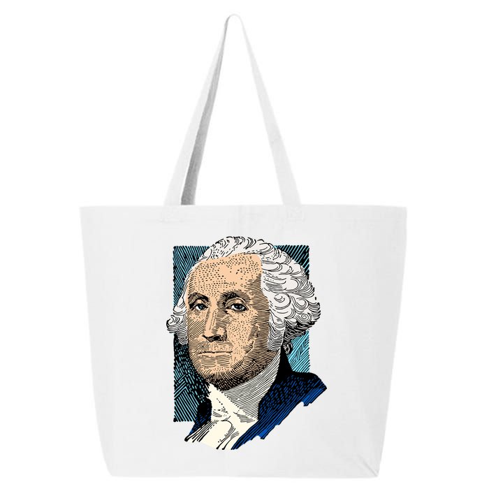 George Washington Portrait 25L Jumbo Tote