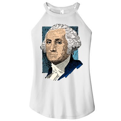 George Washington Portrait Women’s Perfect Tri Rocker Tank