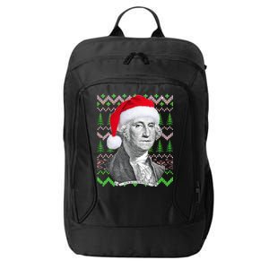 George Washington Ugly Christmas Sweater City Backpack