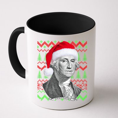 George Washington Ugly Christmas Sweater Mug