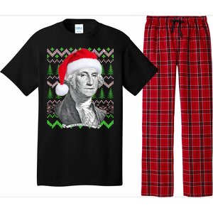 George Washington Ugly Christmas Sweater Pajama Set