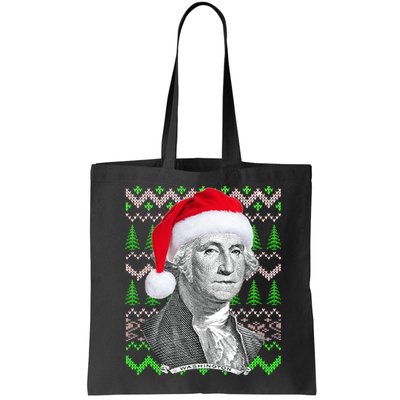 George Washington Ugly Christmas Sweater Bag