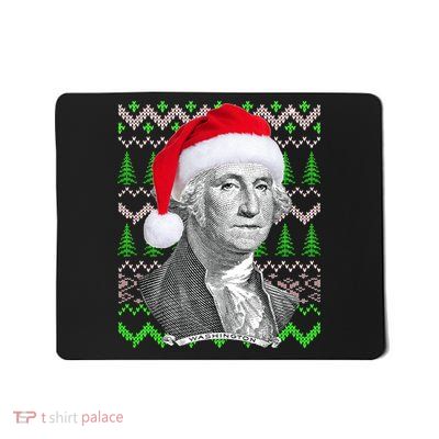 George Washington Ugly Christmas Sweater Mousepad