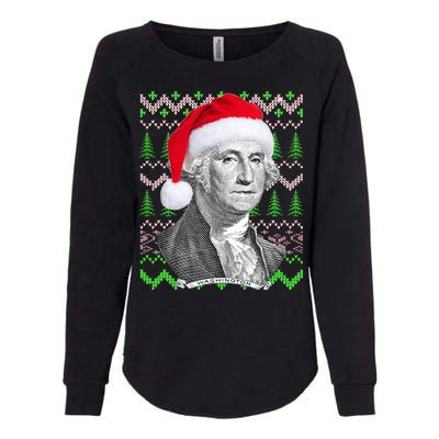 George Washington Ugly Christmas Sweater Womens California Wash Sweatshirt