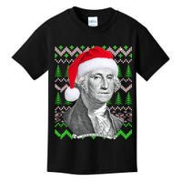 George Washington Ugly Christmas Sweater Kids T-Shirt