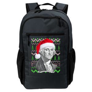 George Washington Ugly Christmas Sweater Daily Commute Backpack