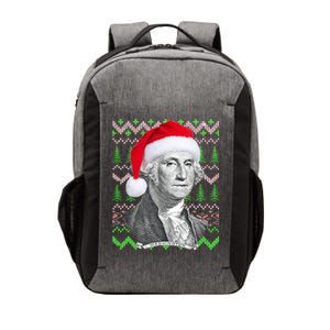 George Washington Ugly Christmas Sweater Vector Backpack