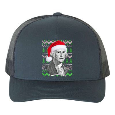 George Washington Ugly Christmas Sweater Yupoong Adult 5-Panel Trucker Hat