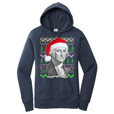 George Washington Ugly Christmas Sweater Women's Pullover Hoodie