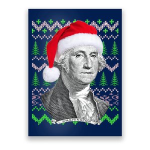 George Washington Ugly Christmas Sweater Poster