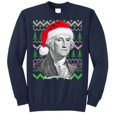 George Washington Ugly Christmas Sweater Tall Sweatshirt