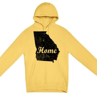 Georgia Home State Premium Pullover Hoodie