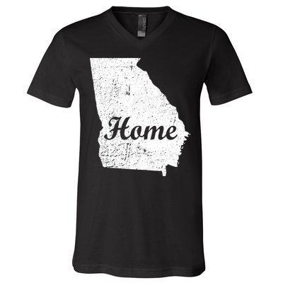 Georgia Home State V-Neck T-Shirt