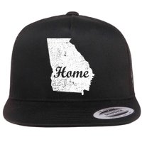 Georgia Home State Flat Bill Trucker Hat