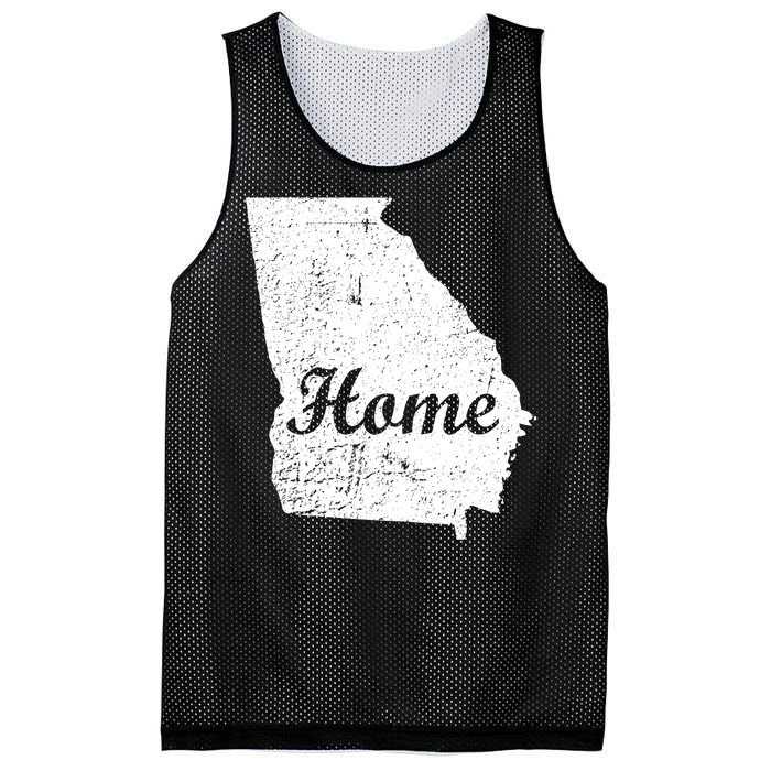 Georgia Home State Mesh Reversible Basketball Jersey Tank