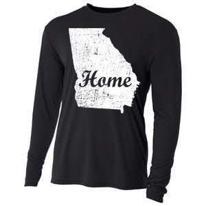 Georgia Home State Cooling Performance Long Sleeve Crew