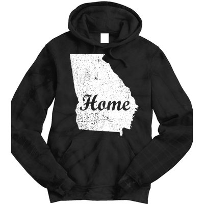 Georgia Home State Tie Dye Hoodie