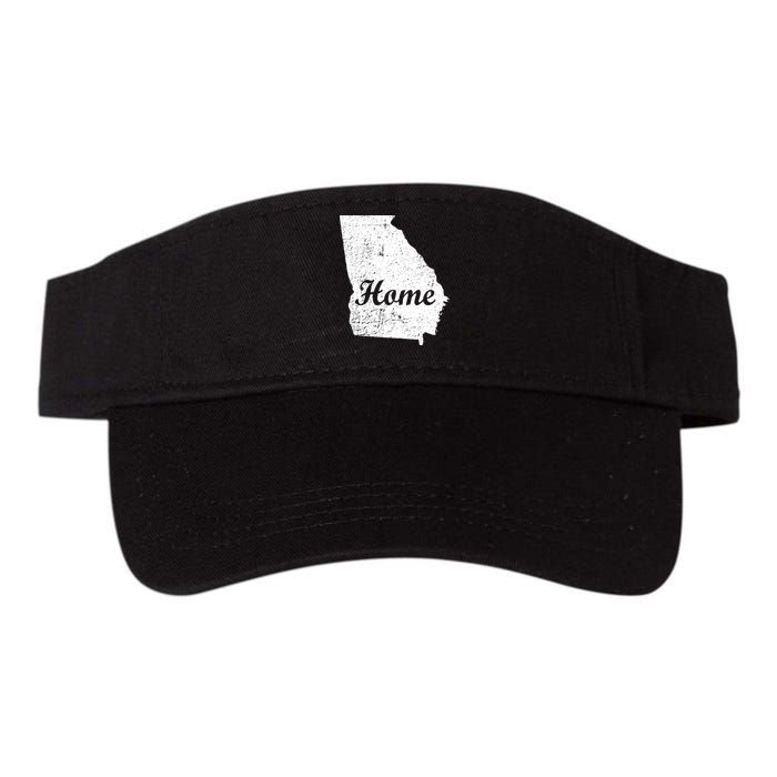 Georgia Home State Valucap Bio-Washed Visor