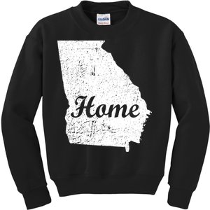 Georgia Home State Kids Sweatshirt