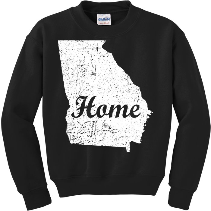 Georgia Home State Kids Sweatshirt