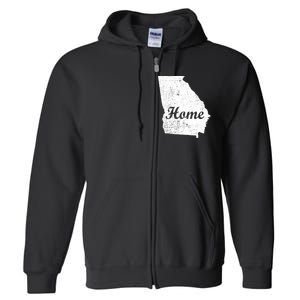 Georgia Home State Full Zip Hoodie