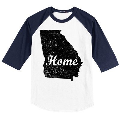 Georgia Home State Baseball Sleeve Shirt