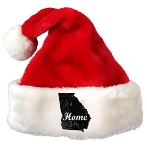 Georgia Home State Premium Christmas Santa Hat