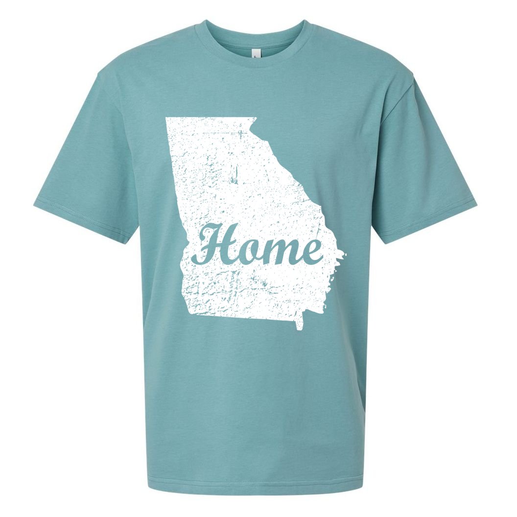 Georgia Home State Sueded Cloud Jersey T-Shirt