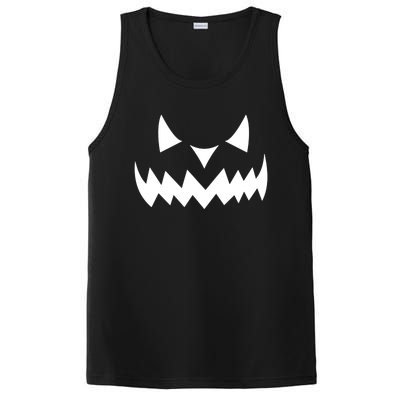 Grinning Evil Pumpkin Face Gift PosiCharge Competitor Tank