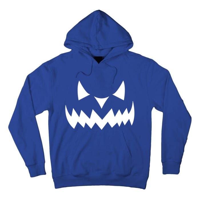 Grinning Evil Pumpkin Face Gift Tall Hoodie