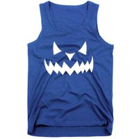 Grinning Evil Pumpkin Face Gift Tank Top