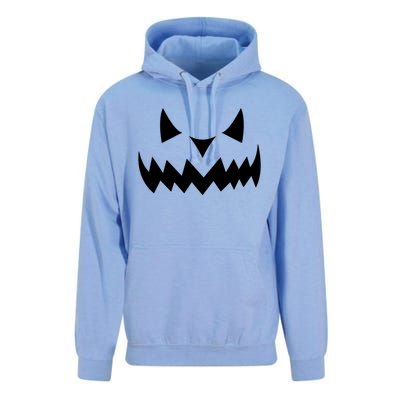 Grinning Evil Pumpkin Face Gift Unisex Surf Hoodie