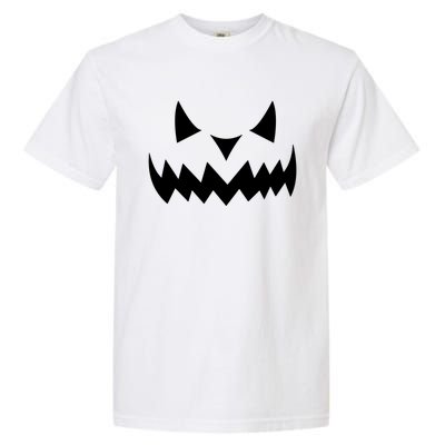 Grinning Evil Pumpkin Face Gift Garment-Dyed Heavyweight T-Shirt