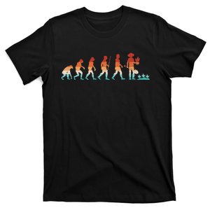 Gardener Evolution Retro Gardening Garden Lover T-Shirt