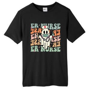 Groovy Emergency Room Nurse Funny Halloween Costume ER Nurse Tall Fusion ChromaSoft Performance T-Shirt