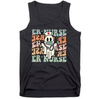 Groovy Emergency Room Nurse Funny Halloween Costume ER Nurse Tank Top